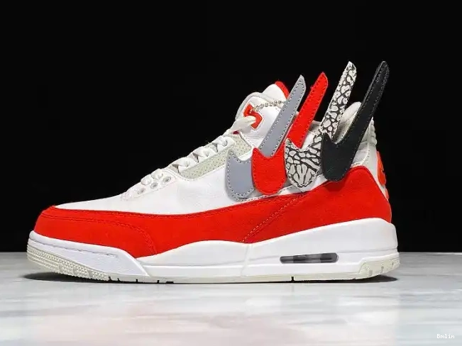 Bmlin Shoes White Air University Jordan 3 Retro Tinker CJ0939-100 Red 0614